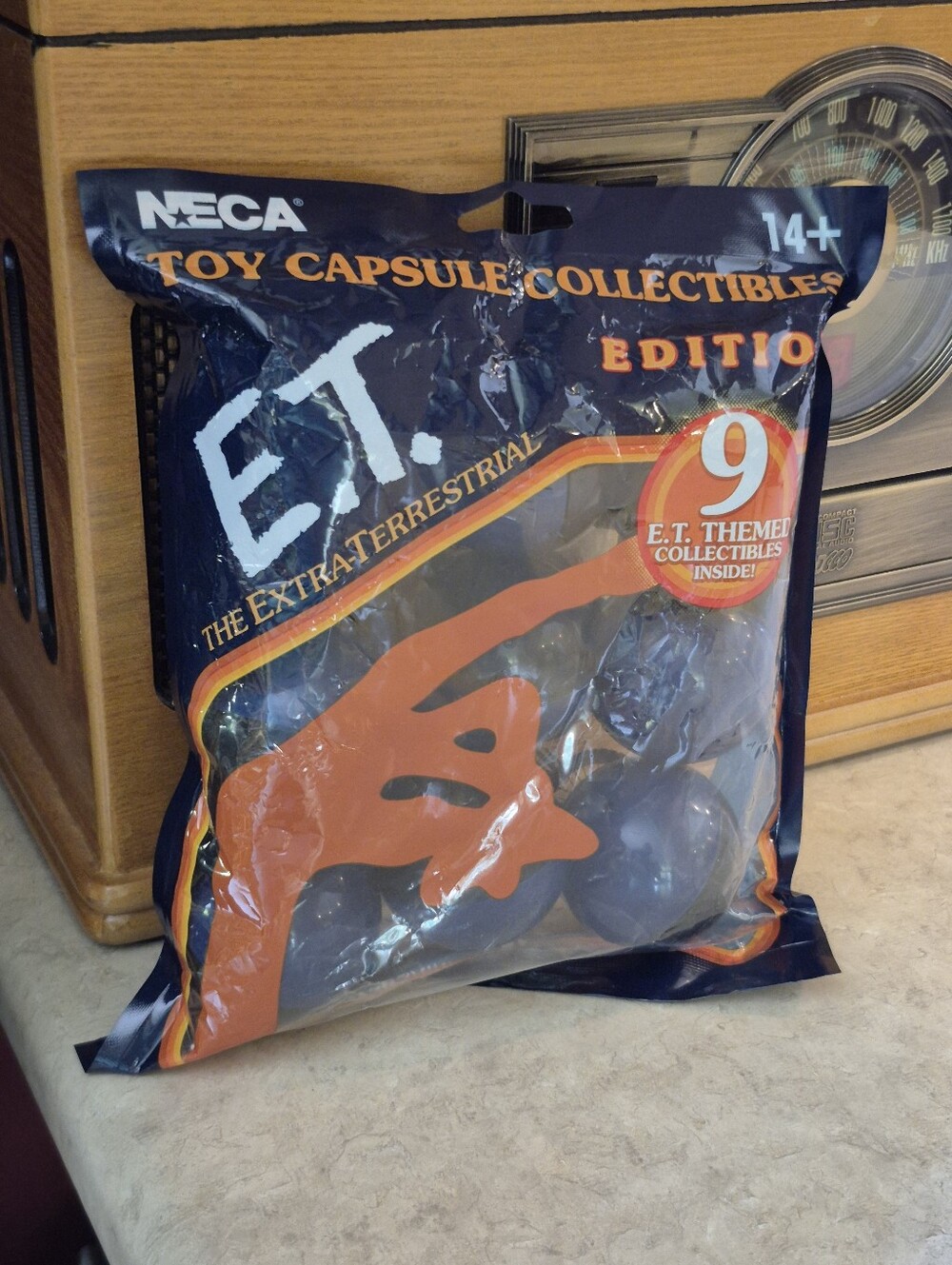 New NECA E.T. Toy Capsule Collectibles, 9 Unopened Eggs